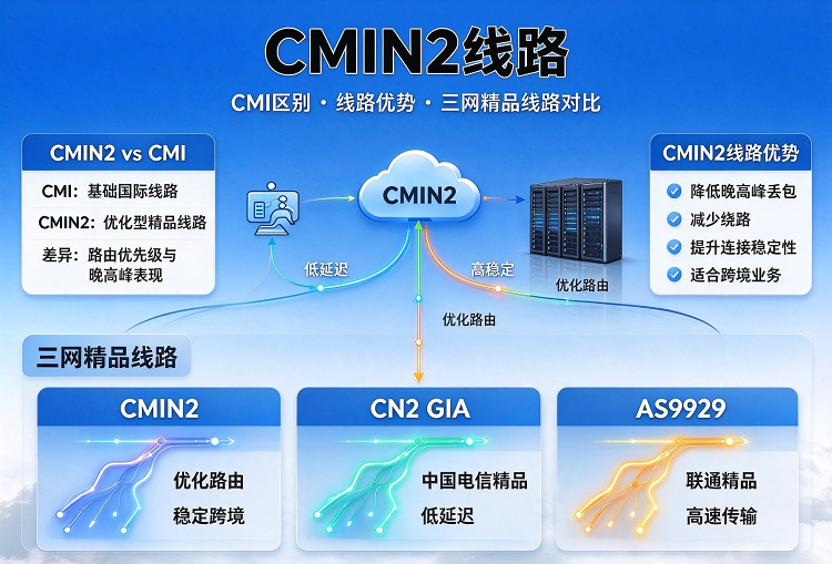 中国移动国际互联网络线路有哪些？它的CMIN2线路为何可以跟CN2 GIA、 AS9929并列？